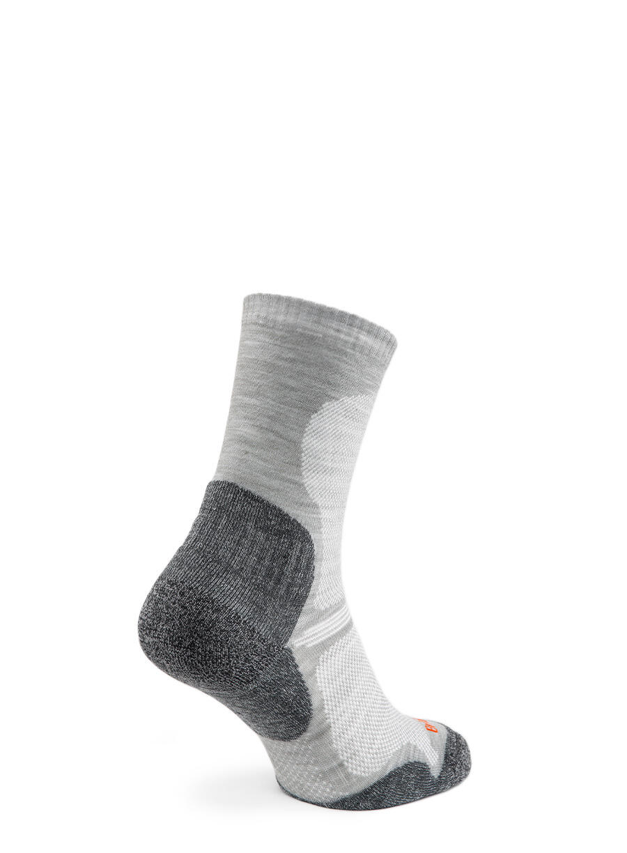 HIKE Ultralight T2 Merino Performance Original Crew Men's - Light Grey 7/7