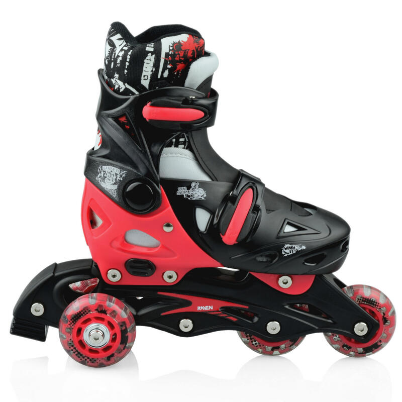 Rolko-Wrotki Regulowane 3w1 Rolki Raven Singer