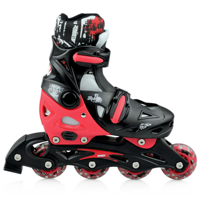 Rolko-Wrotki Regulowane 3w1 Rolki Raven Singer
