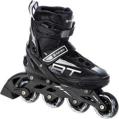Inline skates verstelbare profession zwart