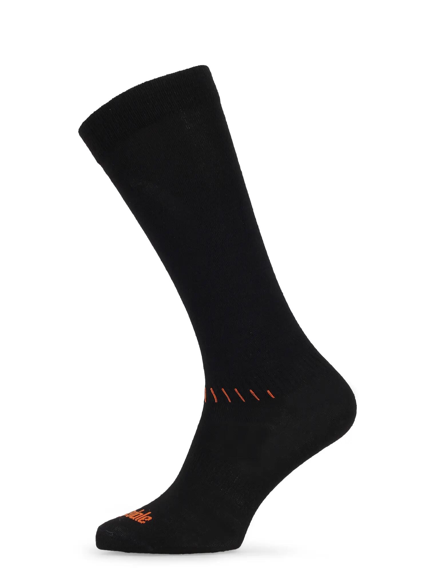 Skarpety męskie narciarskie Bridgedale Ski Race - black/orange 5/7