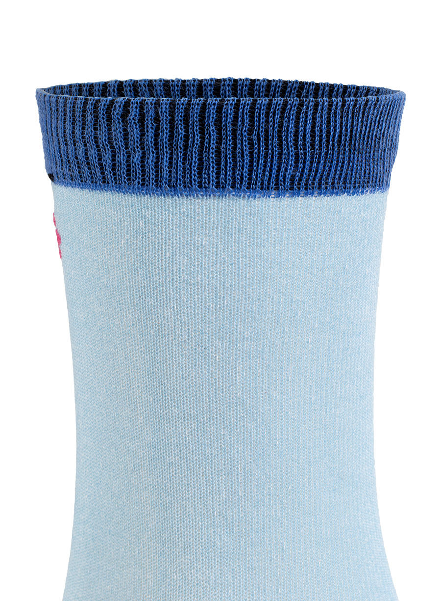 Bridgedale Liner Coolmax Crew 2-pack - Lichtblauw/Donkerblauw - Dames, 2 paar 4/7