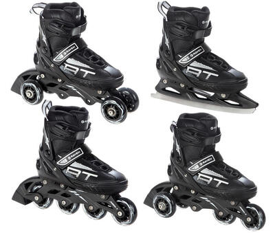 Patines Ajustables 4en1 Profession Blanco/Menta