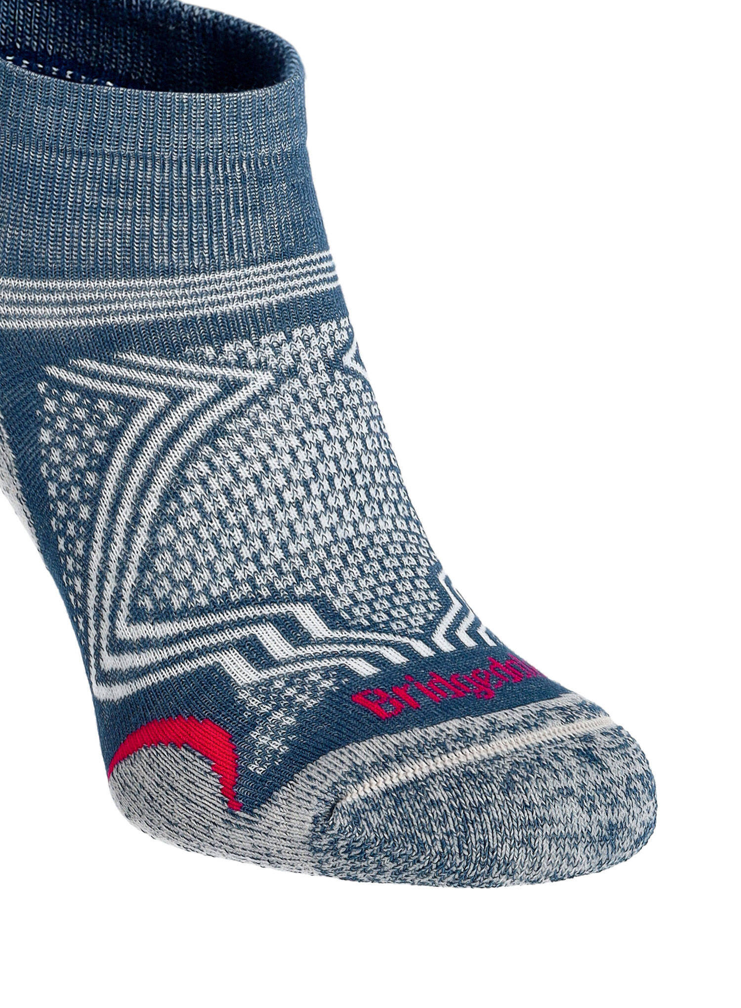 Bridgedale Hike Ultralight T2 Coolmax enkelsok - Denim - Dames (41/43) 5/7