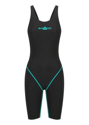 AMANZI Acceler8 RIZE Kneeskin - Jet / Menthe verte