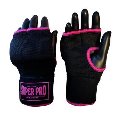 Foam binnenhandschoenen - zwart/roze