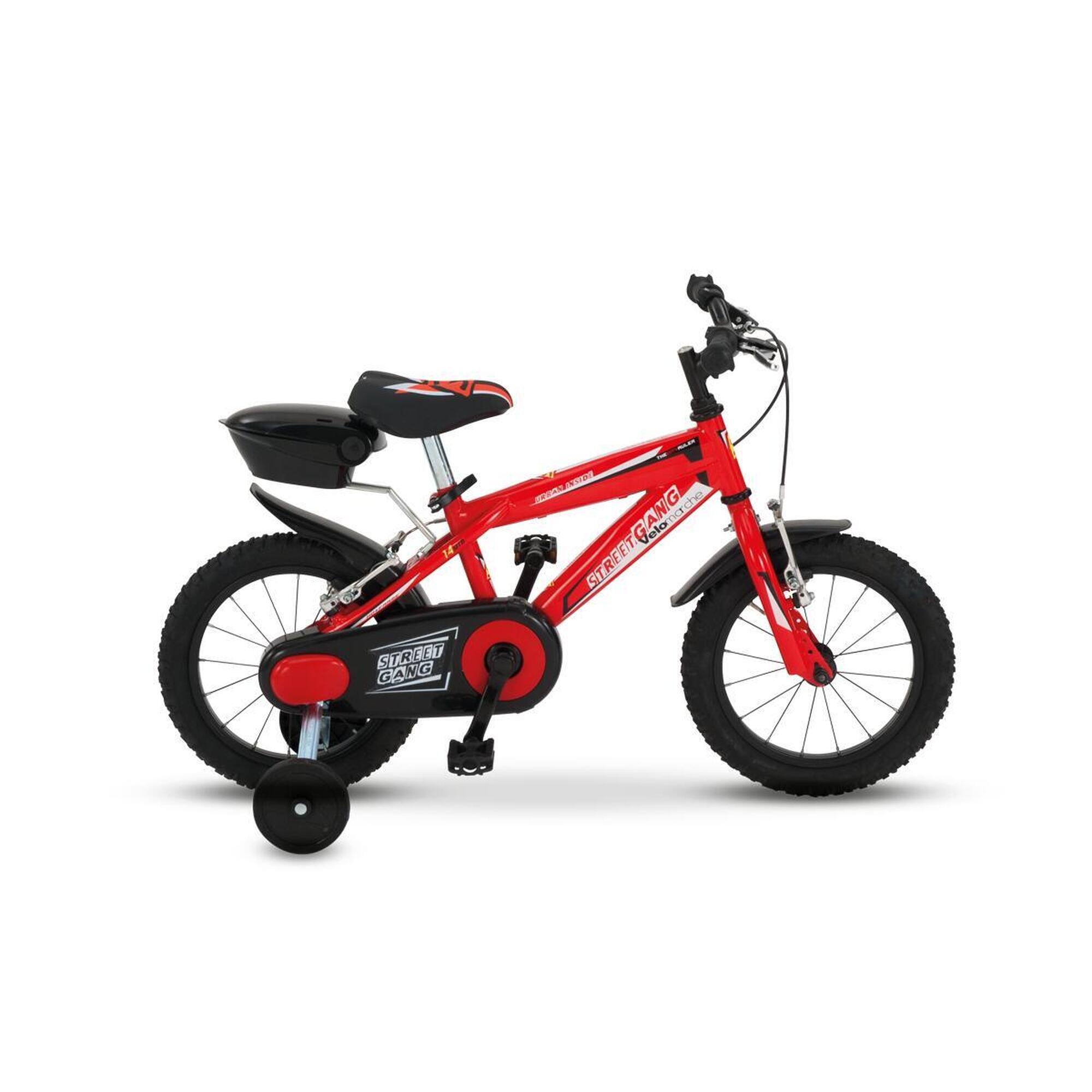 Bicicleta Airbici Street Gang 12” para crianças 1 velocidade