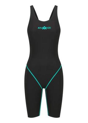 Amanzi acceler8 rize kneeskin - jet / groene munt