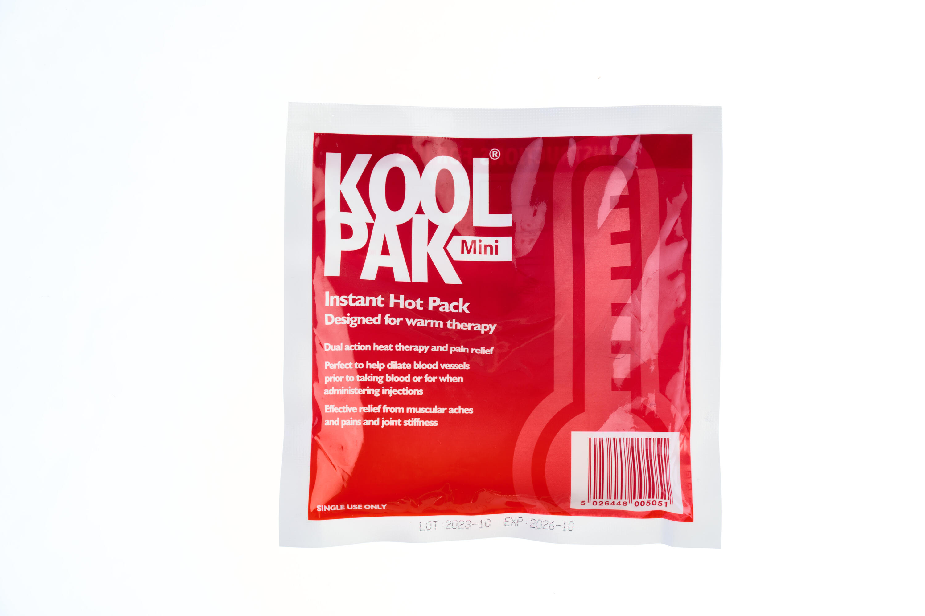 Koolpak Instant Hot Pack Mini - 15 x 15cm 1/3