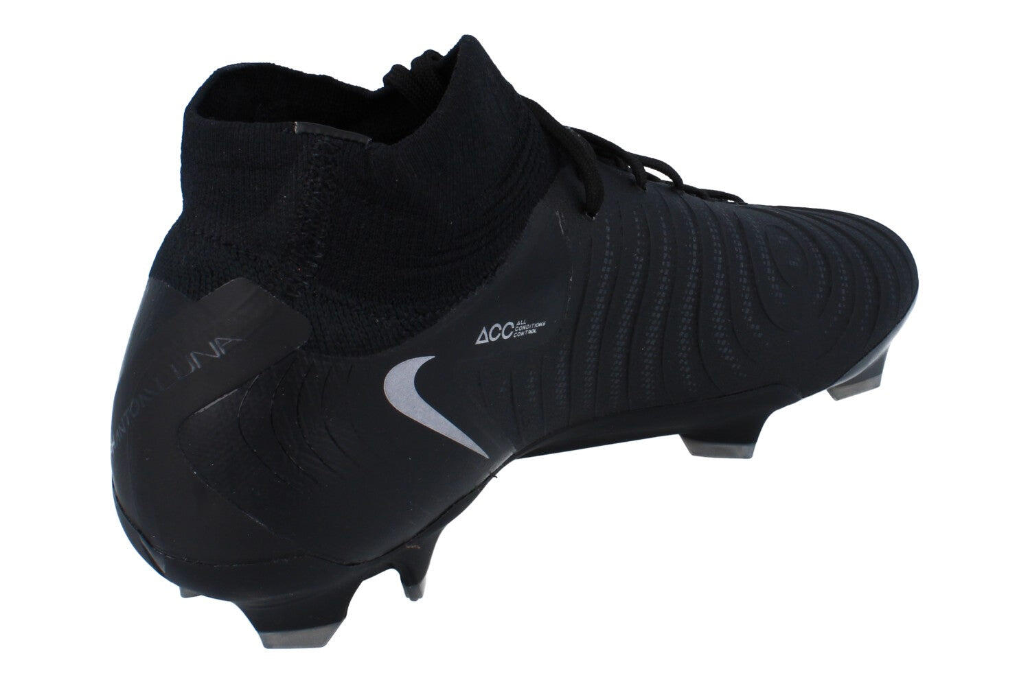 Chuteiras de futebol Adulto Nike Phantom Luna 2 Pro Fg Preto 3/5