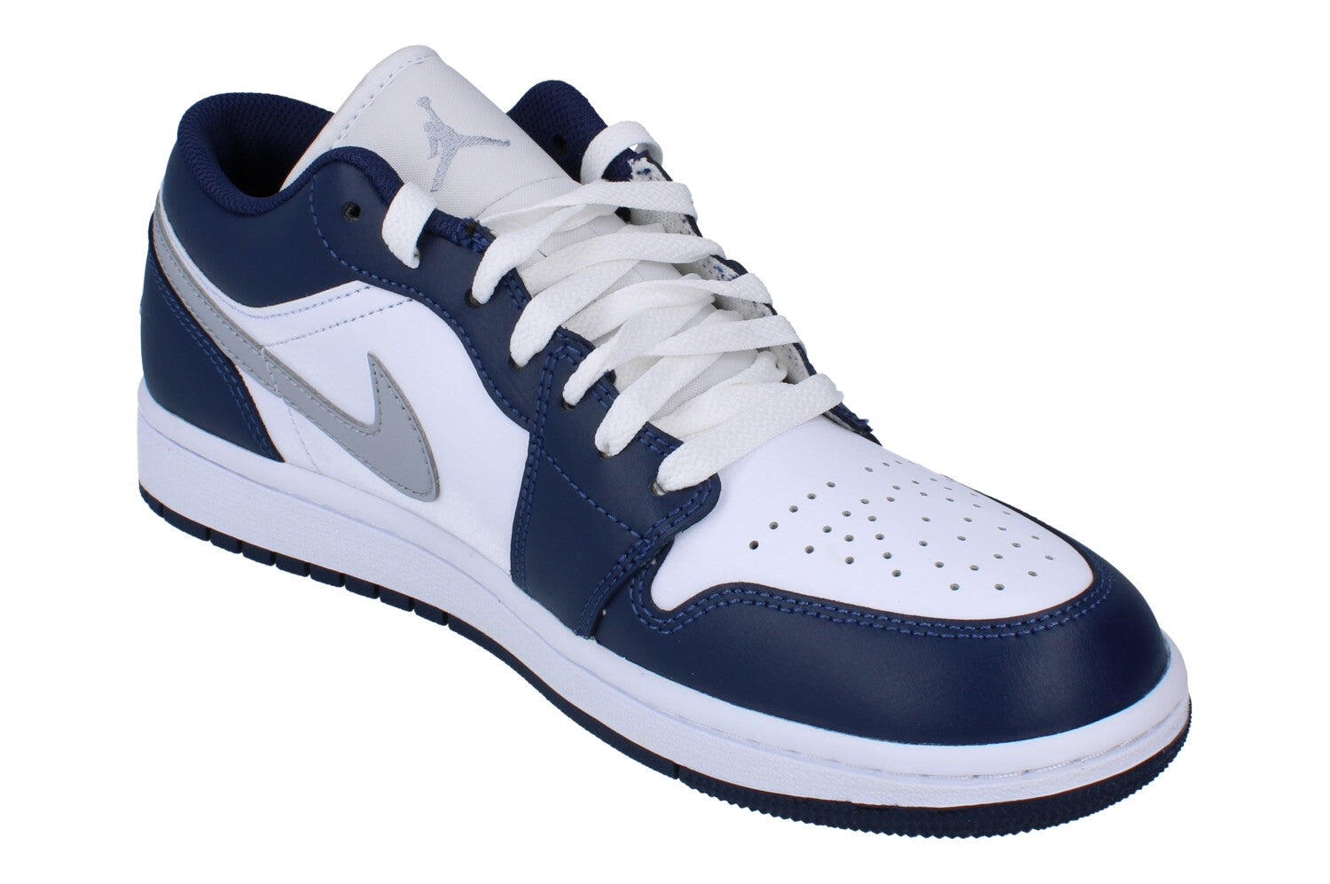 Jordan 1 Low Wolf Grey Midnight Navy 4/5