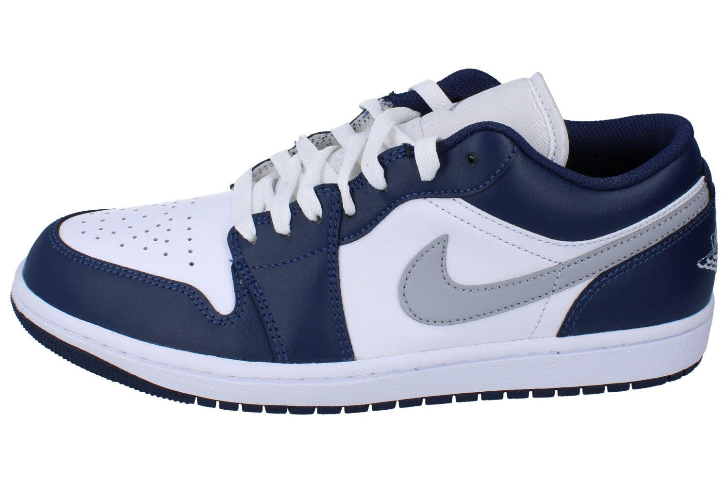 Jordan 1 Low Wolf Grey Midnight Navy 5/5