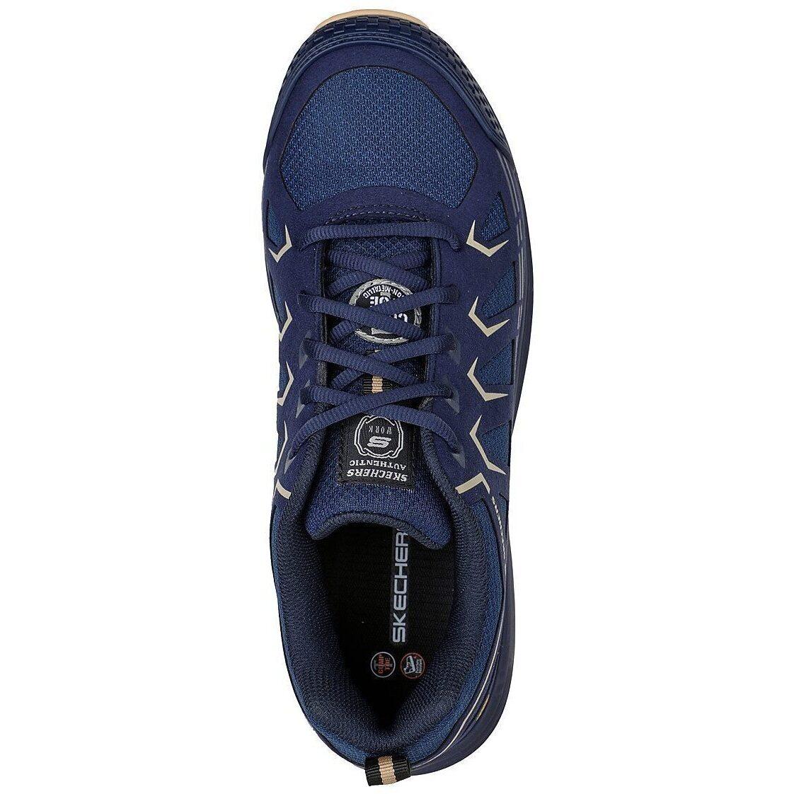 Baskets Skechers Malad, Bleu, Hommes 2/6