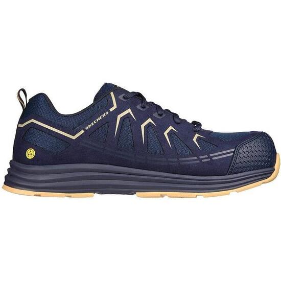 Zapatillas Skechers Malad, Azul, Hombre