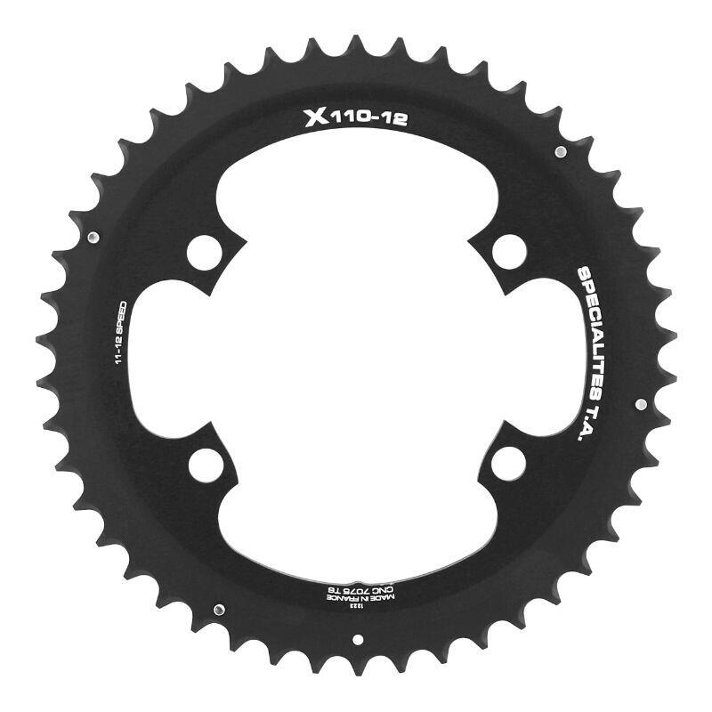 Ta Specialites - Plateau Extérieur Specialités T.a. Shimano Ultegra R8100-8170 Dura-ace R9200-927 - Plateau De Pédalier - Noir - 51 - Decathlon
