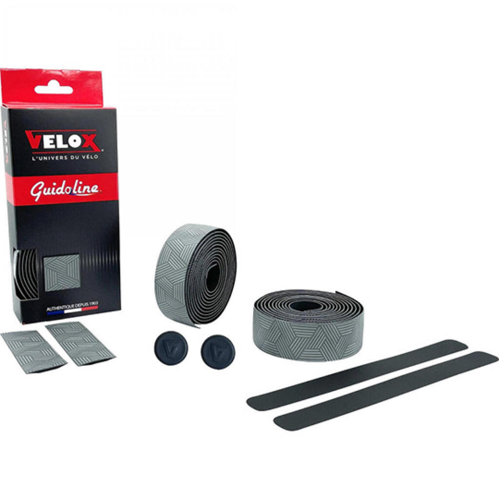Velox Handlebar Ultra Grip 2.5 Gray (2 Pieces)