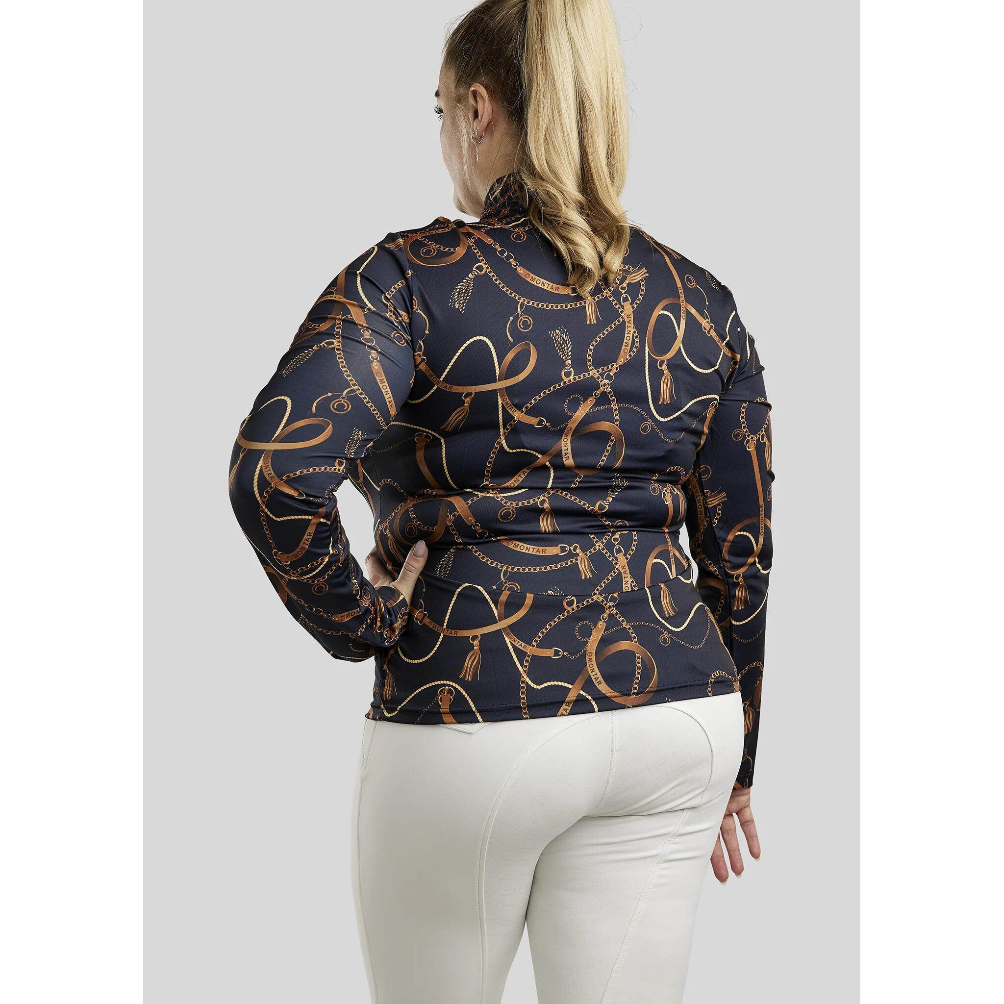 Women's riding polo shirt Montar Haily Bridle 2/3