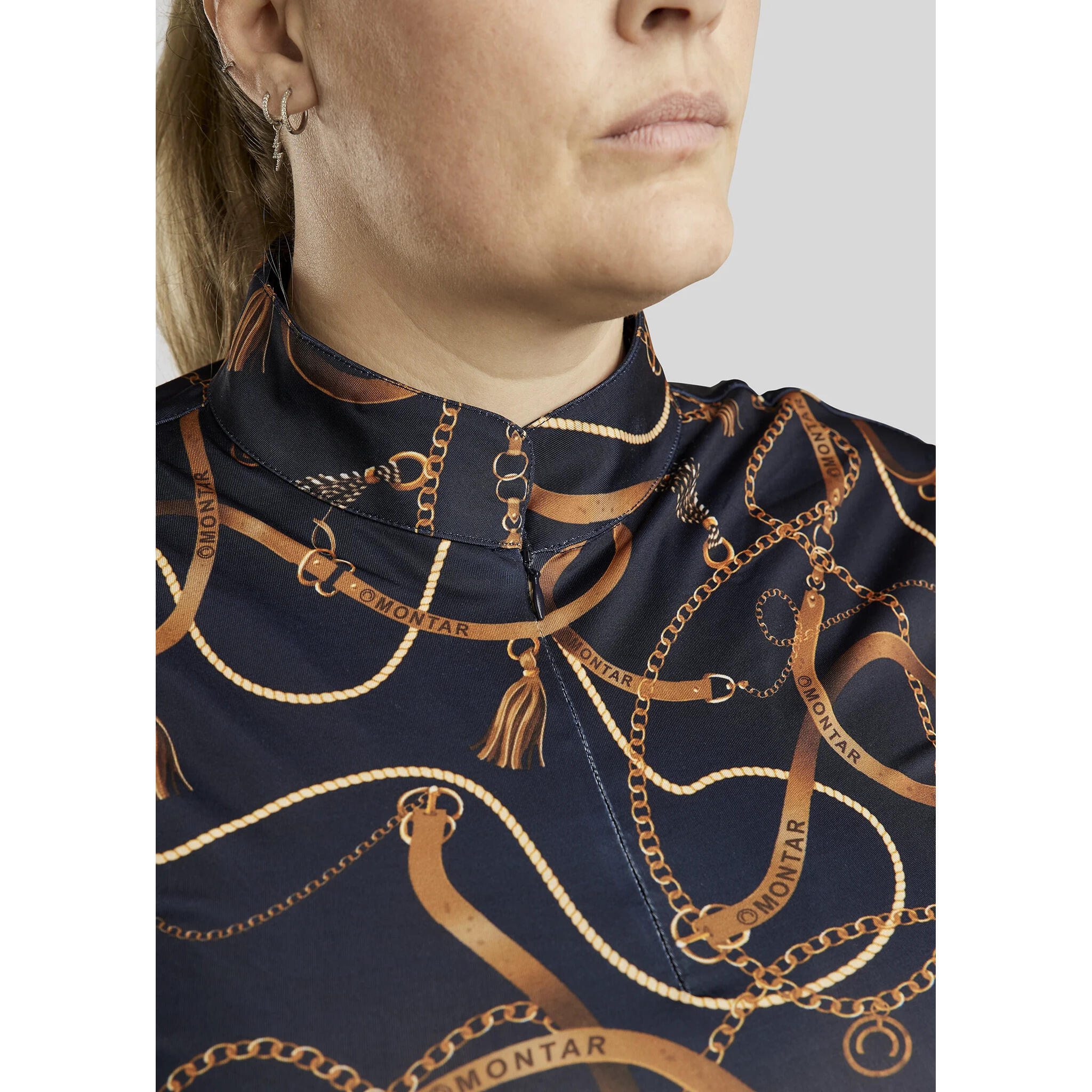 Women's riding polo shirt Montar Haily Bridle 3/3