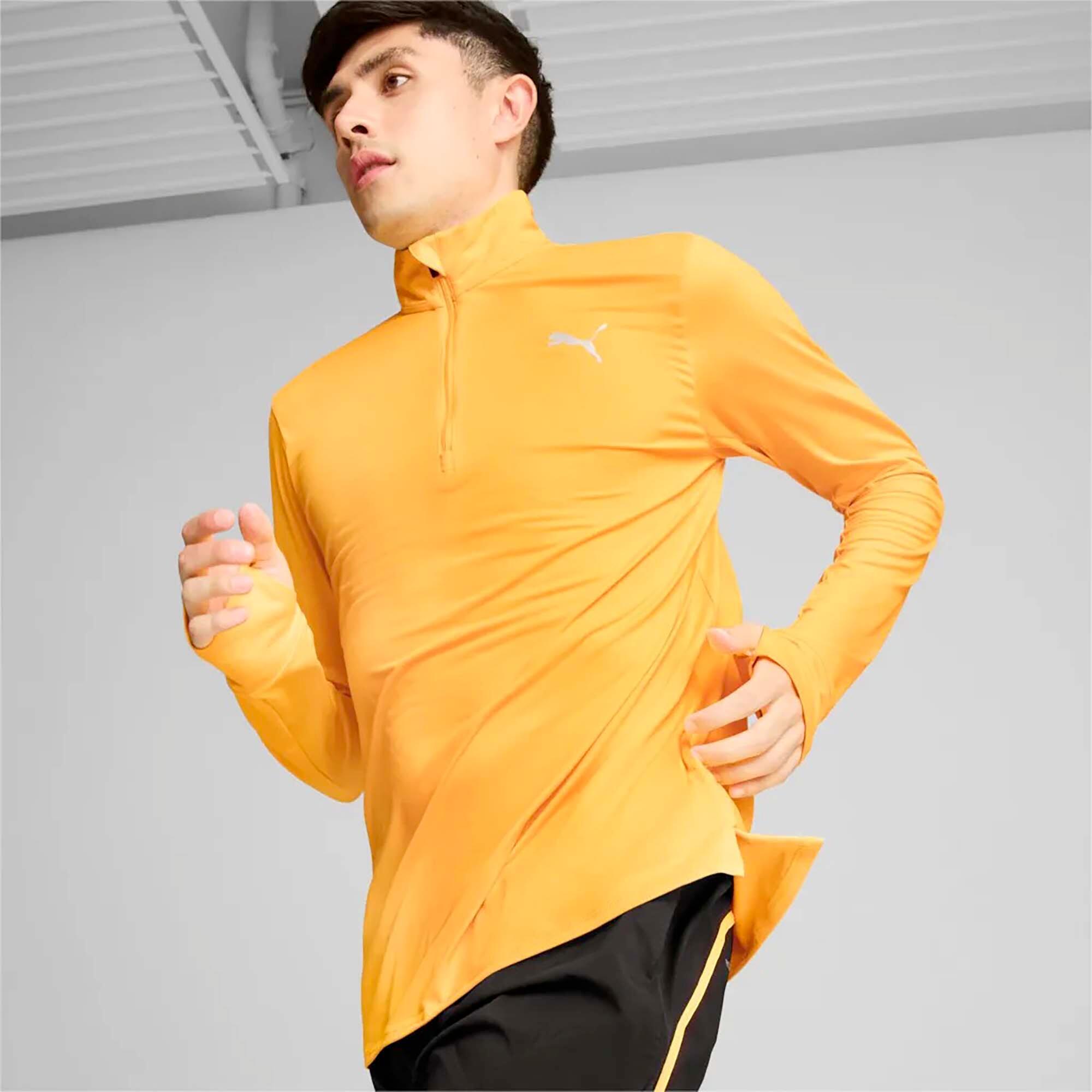 Sweat-Shirt Puma Run Favorite 1/4 Zip M Adulte 3/5