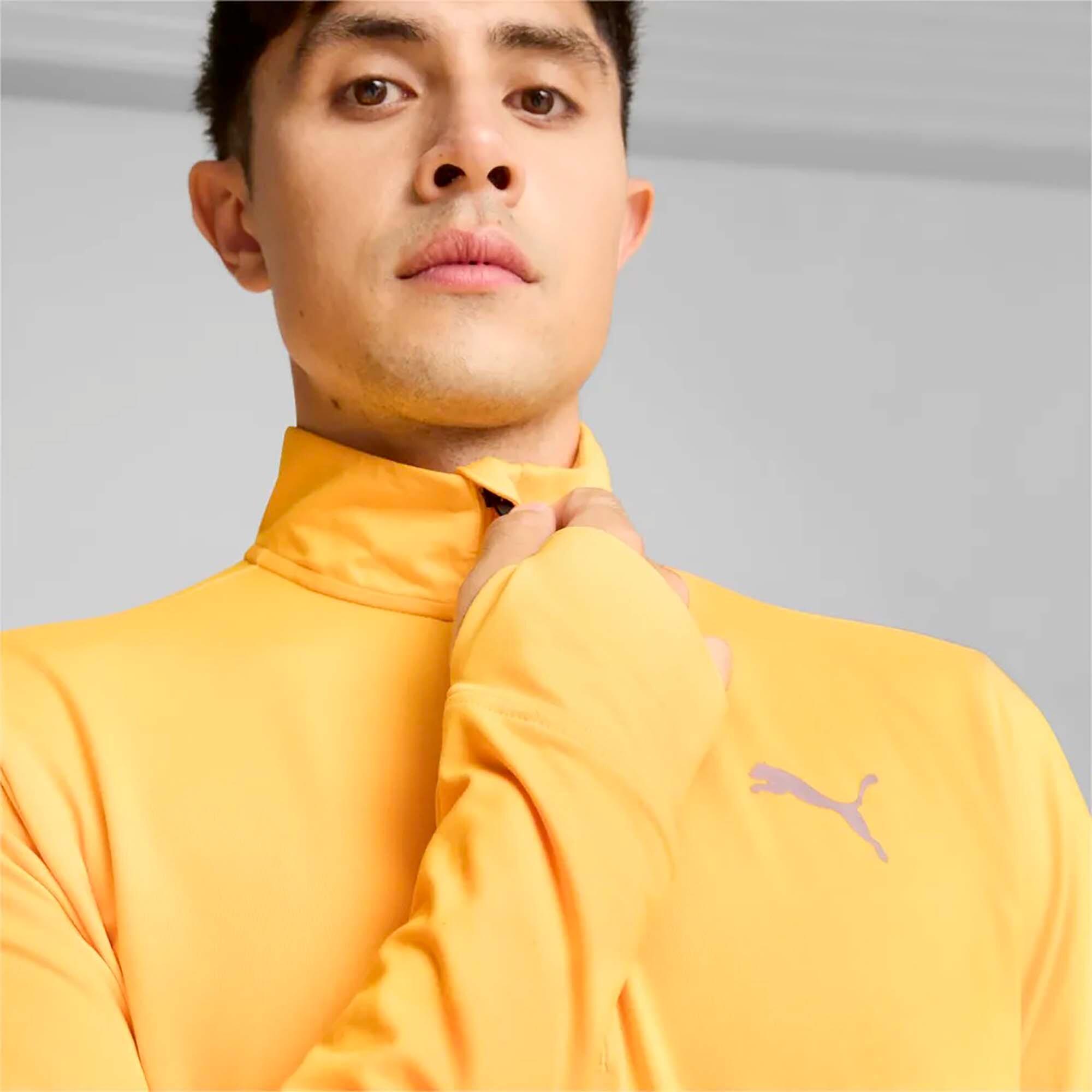 Sweat-Shirt Puma Run Favorite 1/4 Zip M Adulte 4/5
