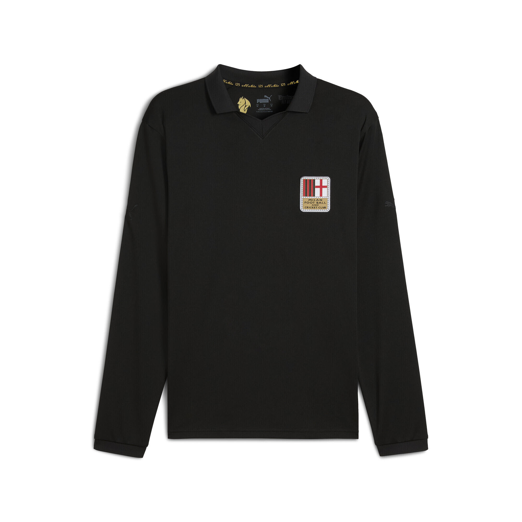 PUMA Maglia celebrativa 125° anniversario dell’AC Milan da uomo PUMA Black
