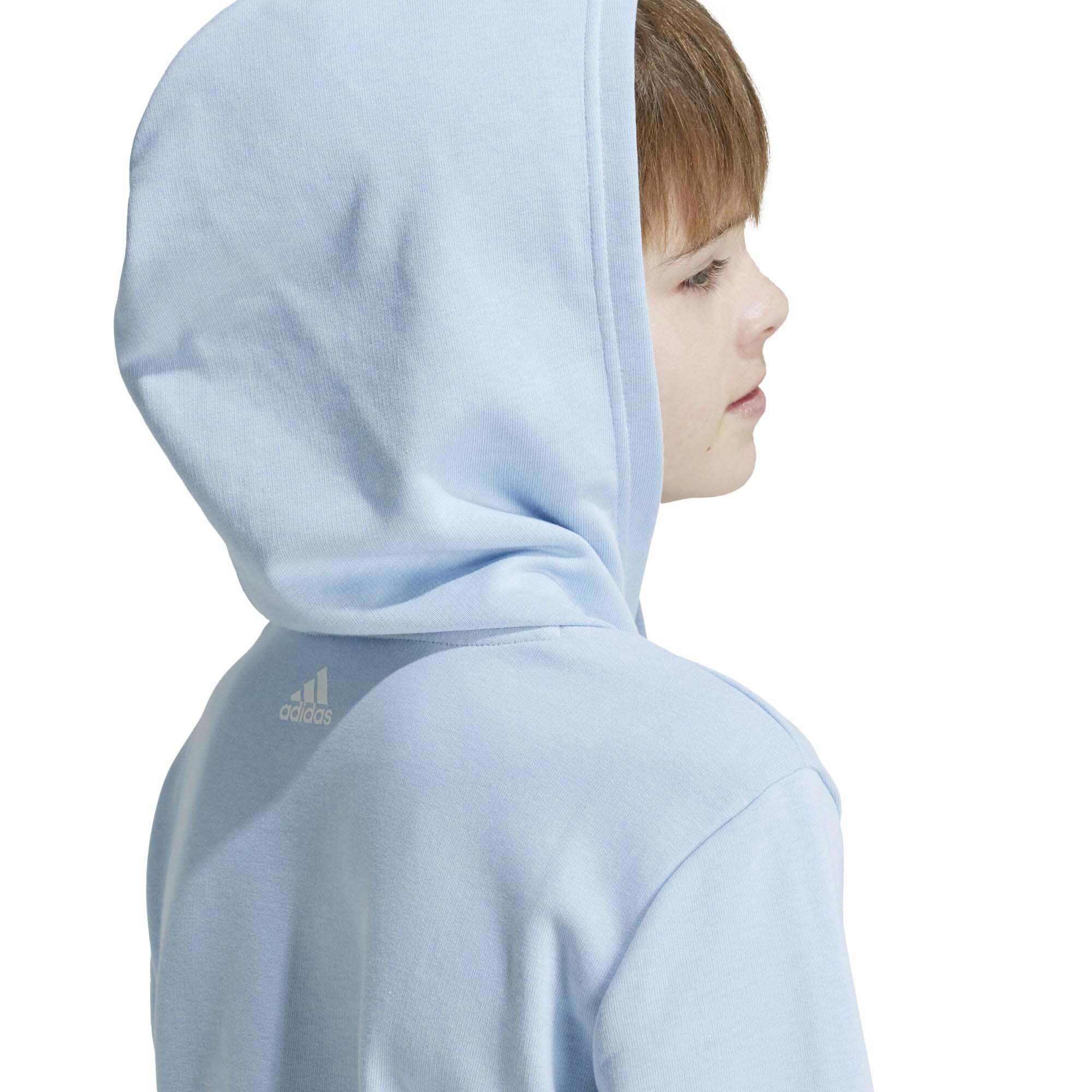 Cappuccio Felpa Celeste Adidas Felpa Adidas Sport U Bl Hoodie