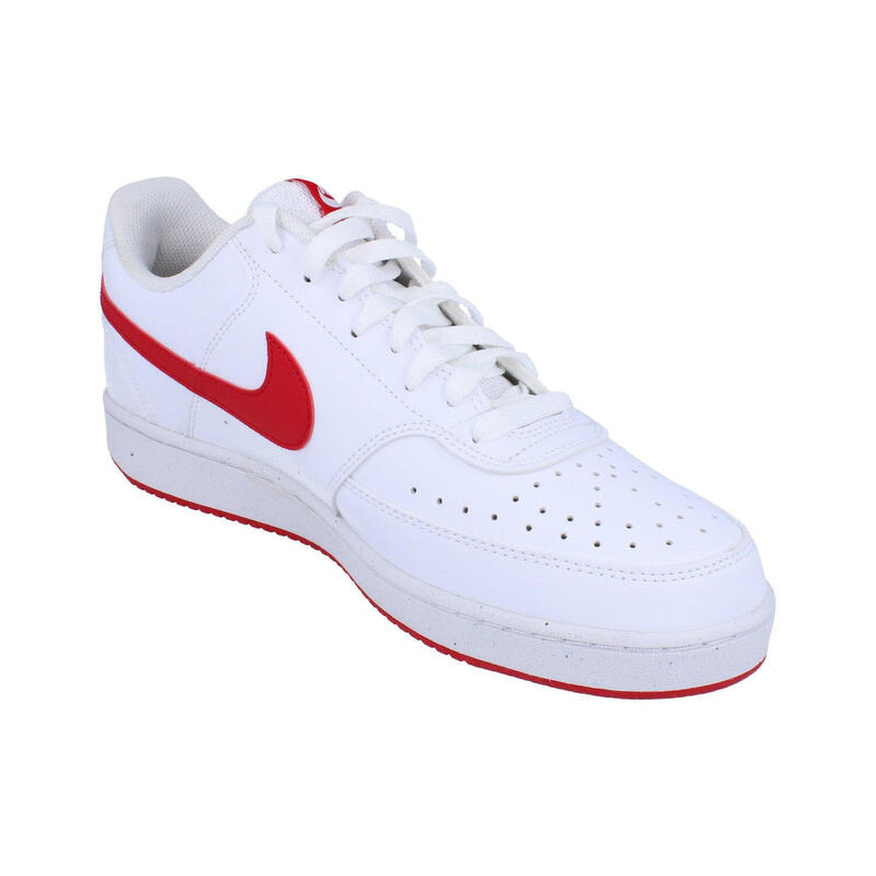 Adidași Nike Court Vision Low NN 101 alb roșu universitar