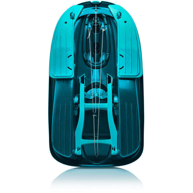 Sanie Nimbus Gizmo Riders cu volan pentru 2 persoane, Titan Blue
