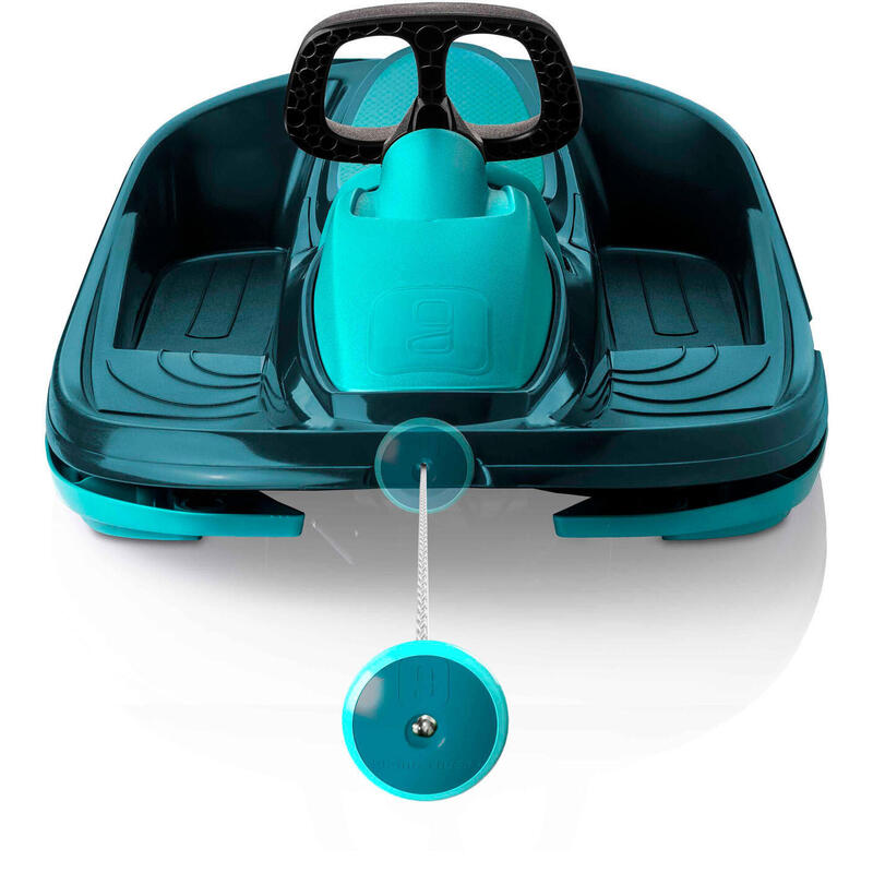 Sanie Nimbus Gizmo Riders cu volan pentru 2 persoane, Titan Blue