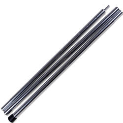 Tige de tente télescopique Tarp Pole Vario montage Voile d'ombrage Alu 218cm