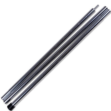 Tige de tente télescopique Tarp Pole Vario montage Voile d'ombrage Alu 218cm