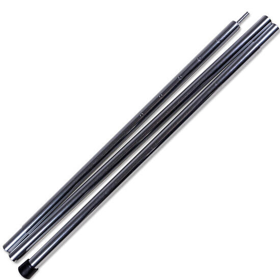 Tige de tente télescopique Tarp Pole Vario montage Voile d'ombrage Alu 218cm