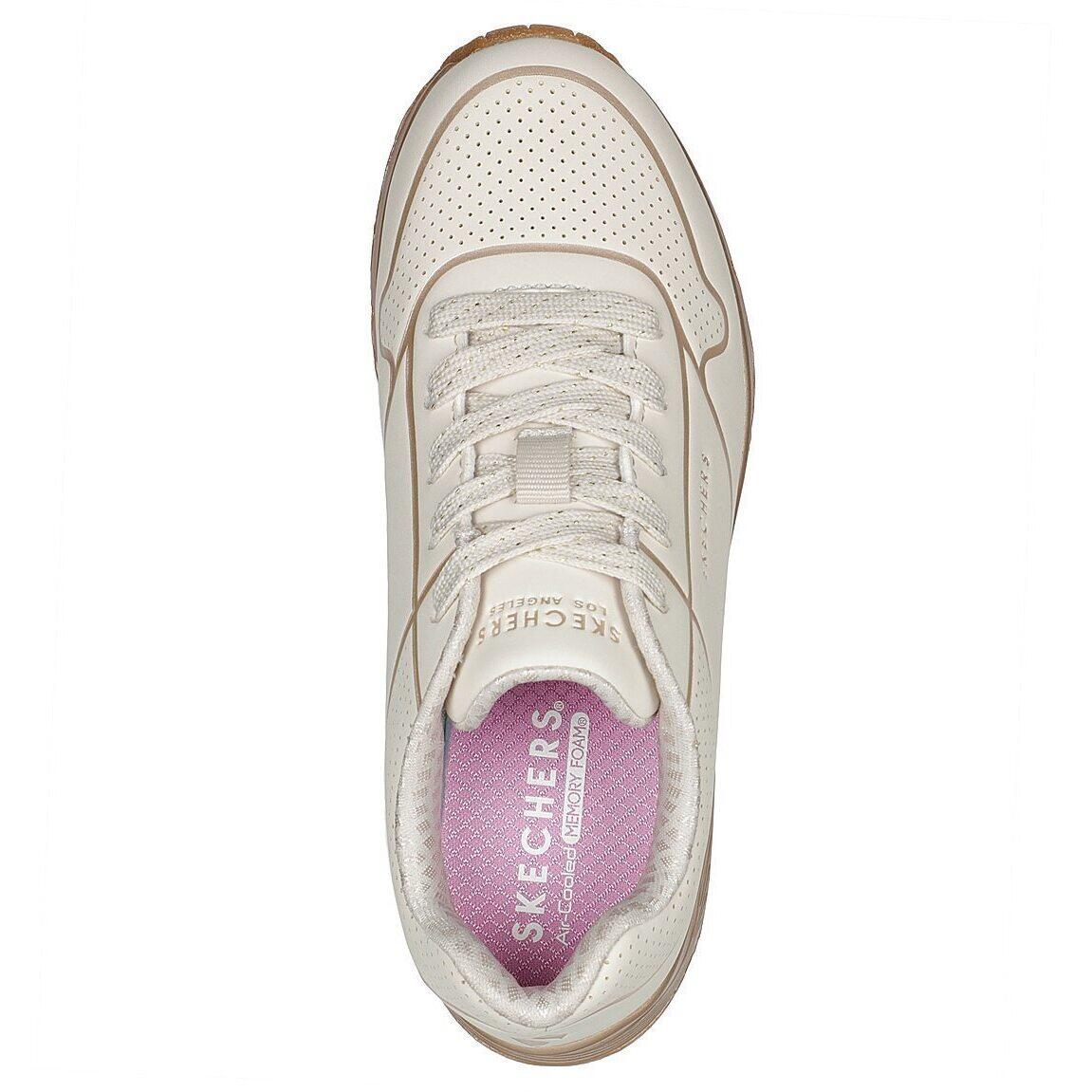 Calçado Skechers Uno Gen1 - Cool Heel, Bege, Crianças 2/5