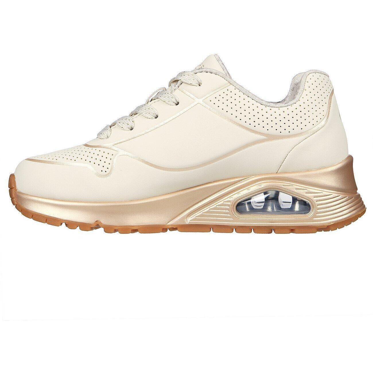 Calçado Skechers Uno Gen1 - Cool Heel, Bege, Crianças 4/5