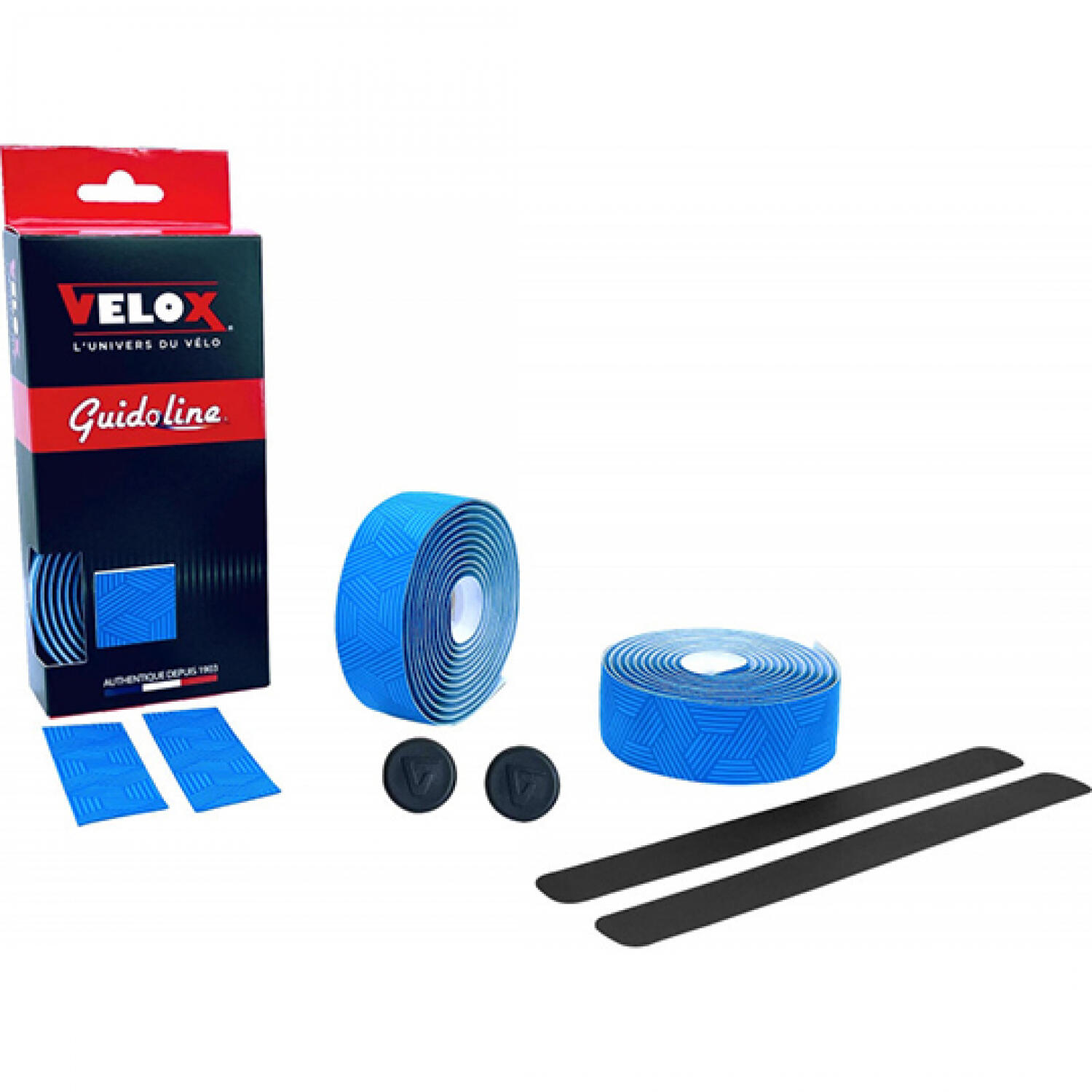 Velox Ultra Grip owijki na kierownicę 2,5 niebieskie (2 szt)