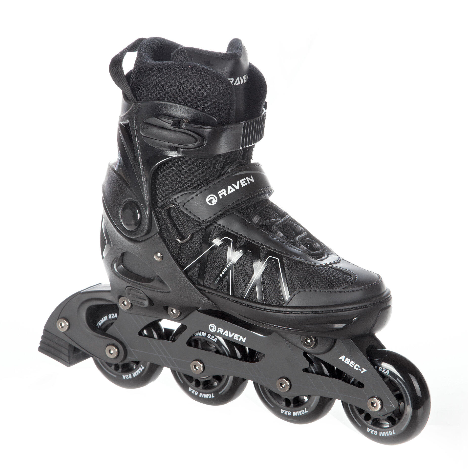 RAVEN Verstellbare Rollschuhe Expert Schwarz