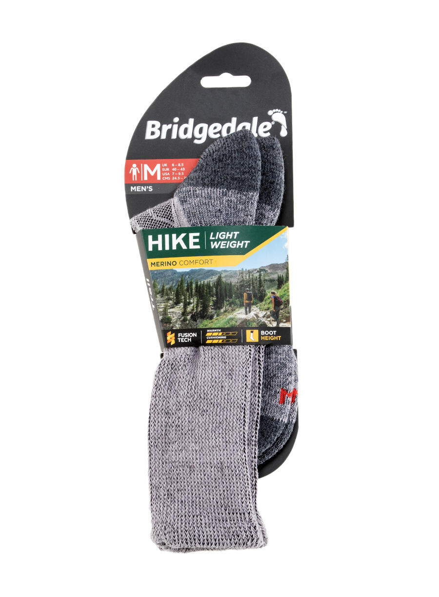 Bridgedale - Chaussettes légères en laine mérinos pour hommes 2/7