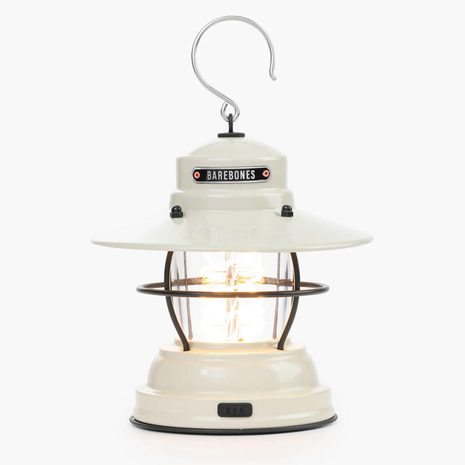 Camping Laterne Outpost Lantern Retro Lampe Dimmbar Stahl USB Akku LED 3/7