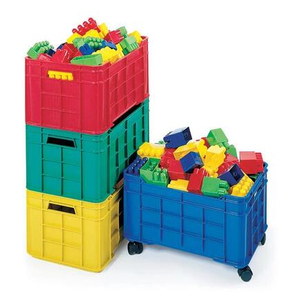 Spielzeugkiste 60 x 40 cm, blau