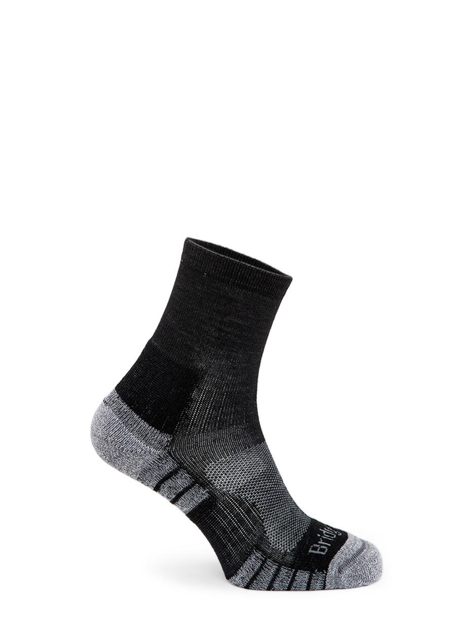 HIKE Lightweight Merino Performance 3/4 Crew Original Men's - Black 3/7