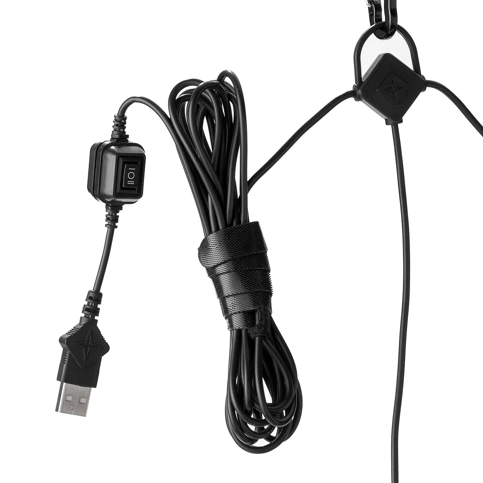 Camping Laterne Edison String Pendel Retro Lampe Dimmbar Stahl USB LED 4/5