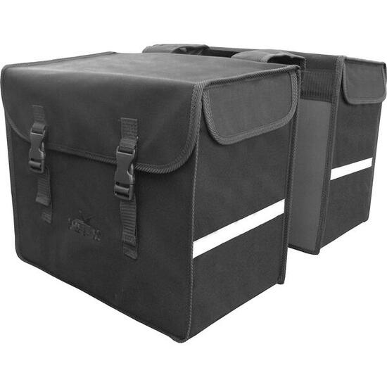 Grönlands XL Doppel Fahrrad Tasche 59L Schwarz