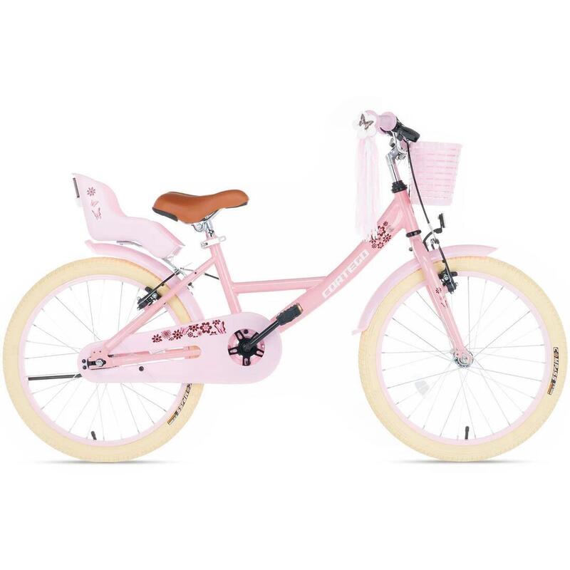 Cortego Liva Vélo Fille 20 pouces Rose - 5-7 ans - 120-135 cm