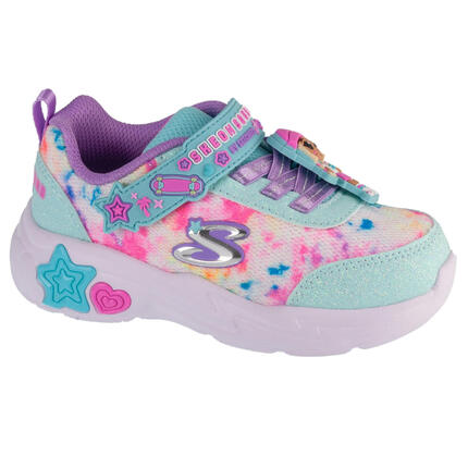 Buty sportowe Sneakersy dziewczęce, Skechers Snuggle Sneaks - Skech Squad