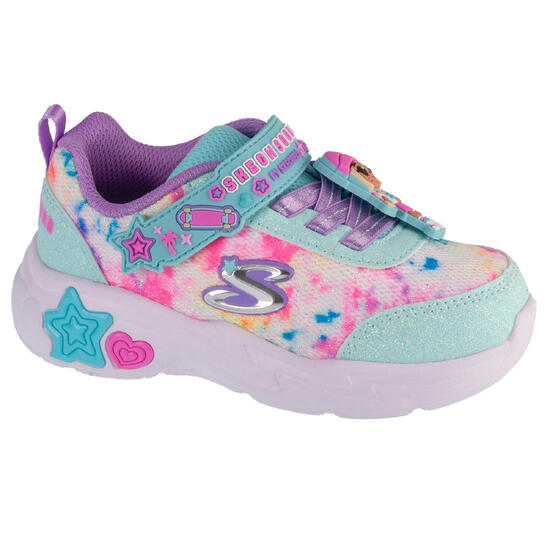 Buty sportowe Sneakersy dziewczęce, Skechers Snuggle Sneaks - Skech Squad
