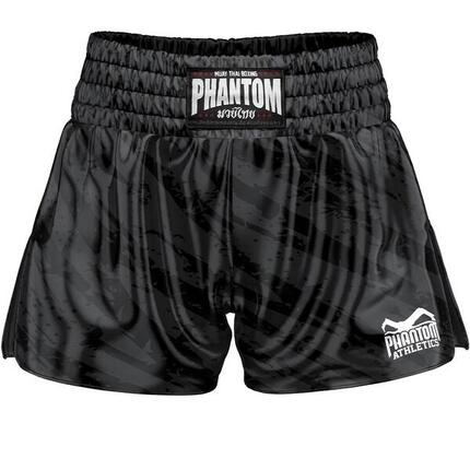 Muay Thai Shorts Camo Tiger Phantom – Grau – XL
