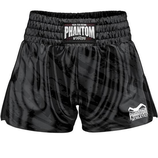 Muay Thai Shorts Camo Tiger Phantom – Grau – XL