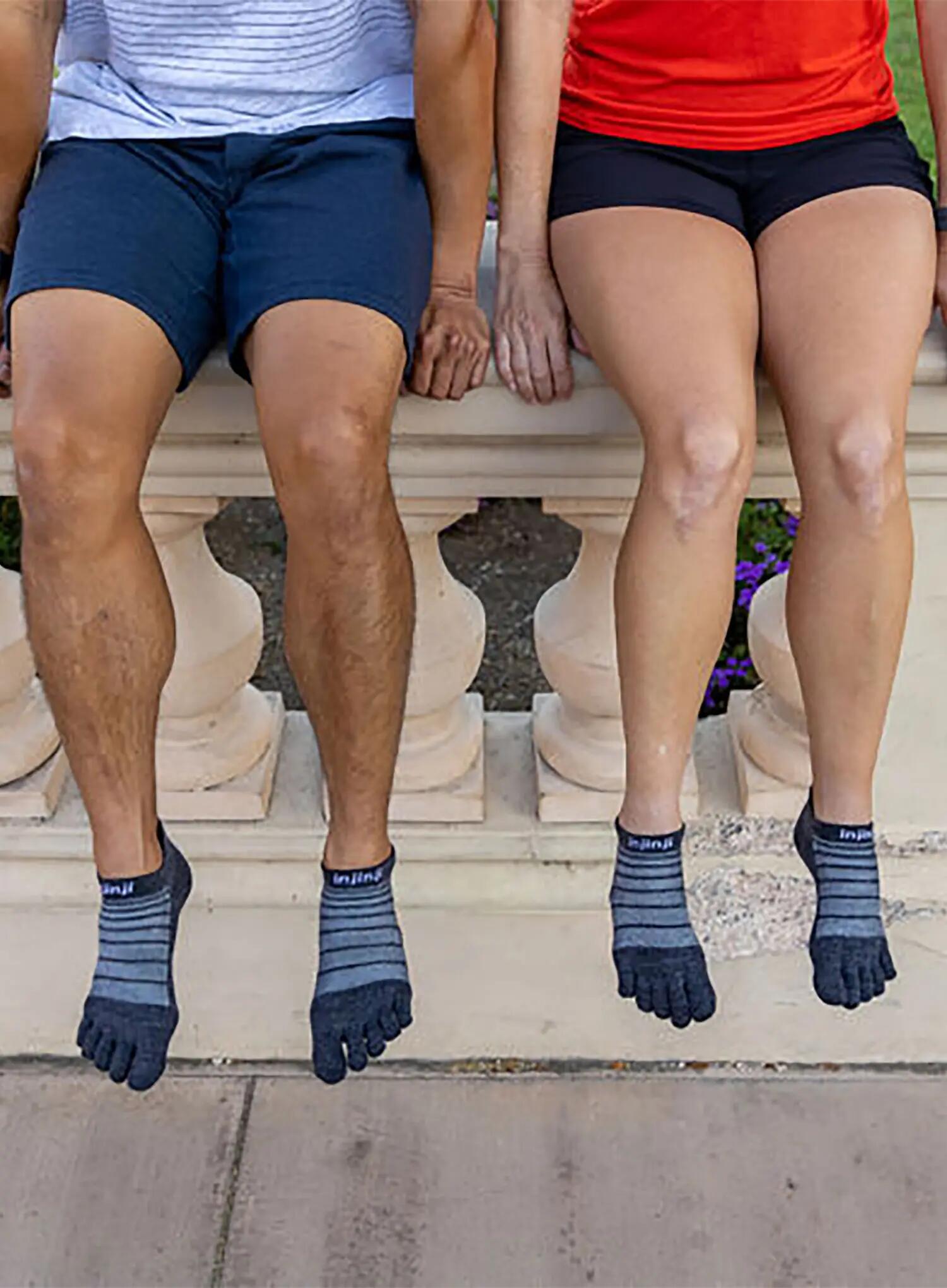 Ponožky merino Injinji Run Lightweight No-Show Wool 5/7