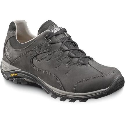 Caracas Wandelschoen Heren leren lage wandelschoenen Schwarz