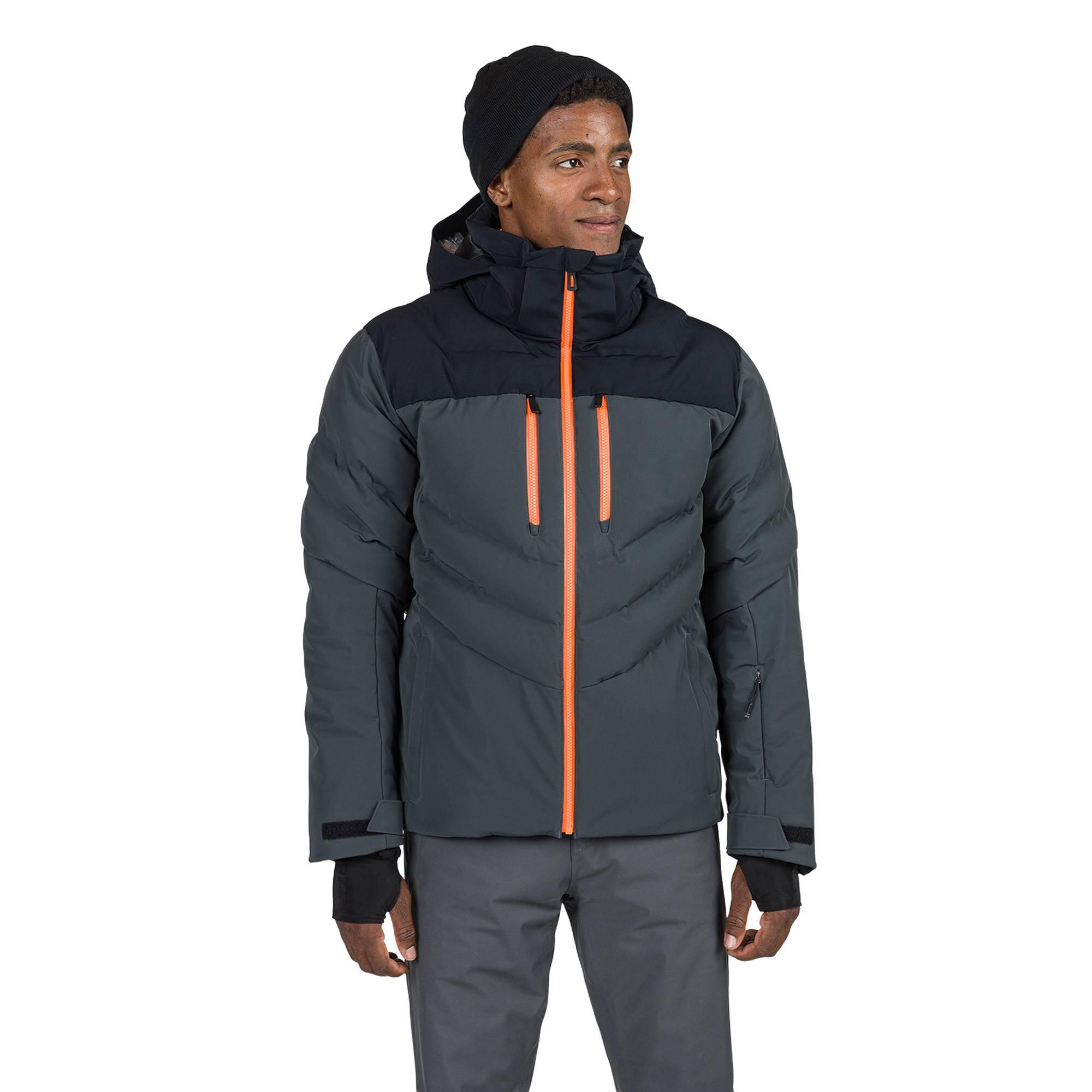Rossignol - Veste De Ski Homme Rossignol Blackside Puffy - Blouson - Gris - 48 Xl - Decathlon